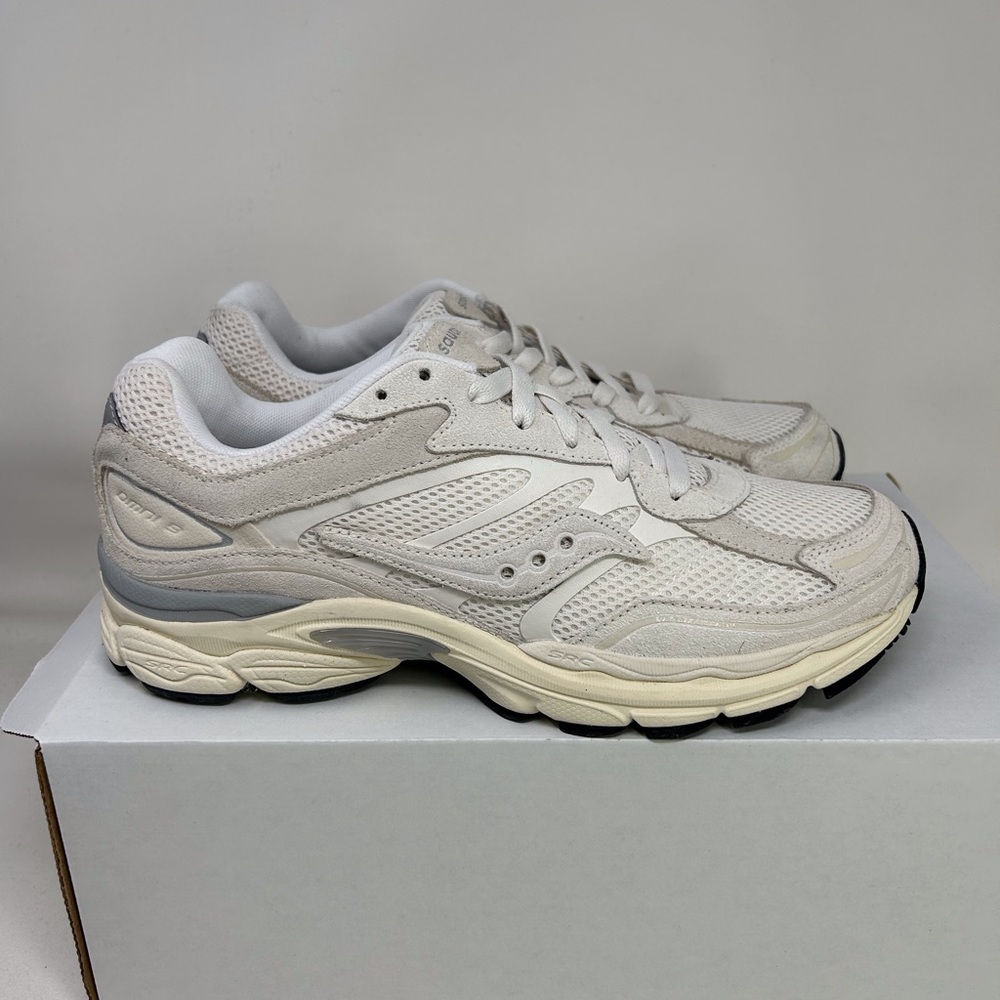 Saucony Progrid Omni 9 'White Suede'
